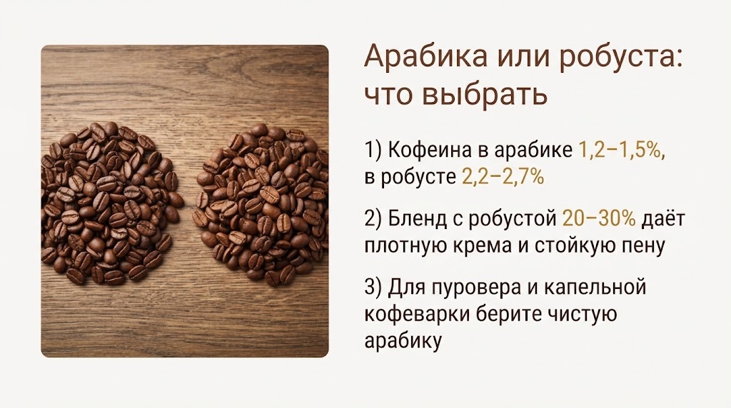 Арабика или робуста: что выбрать