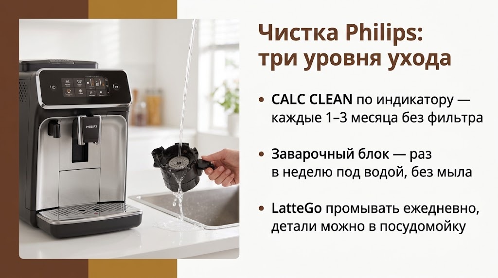 Чистка Philips: три уровня ухода