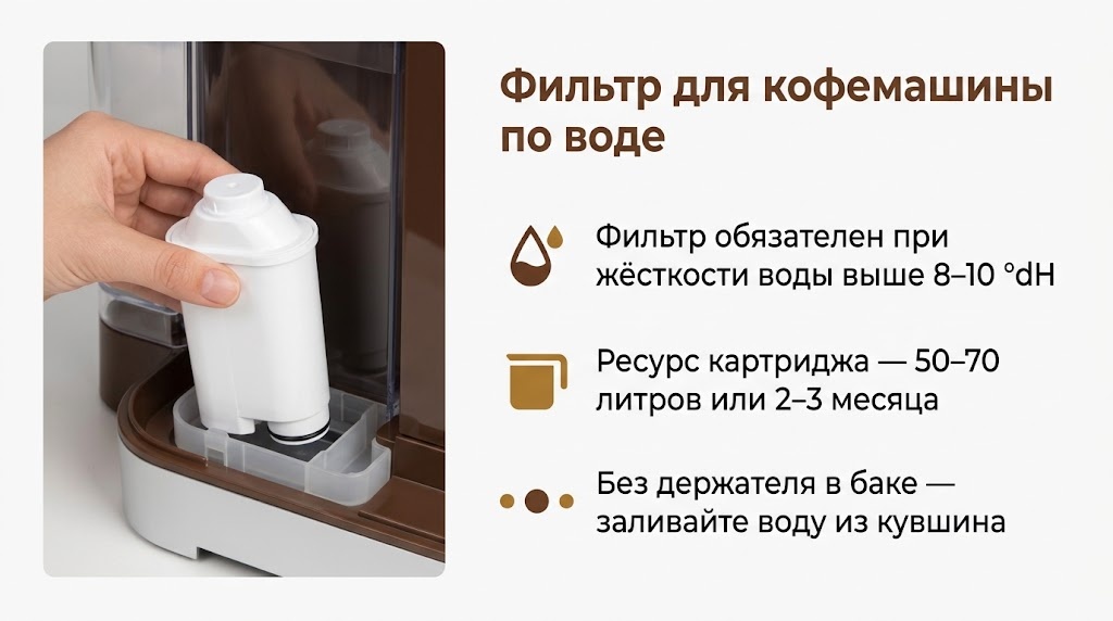 Фильтр для кофемашины по воде