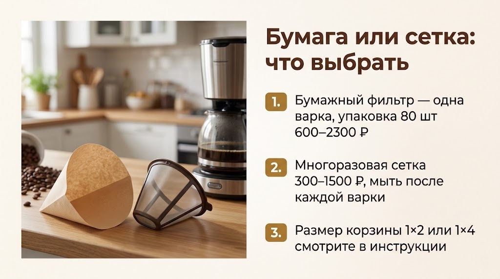 Бумага или сетка: что выбрать