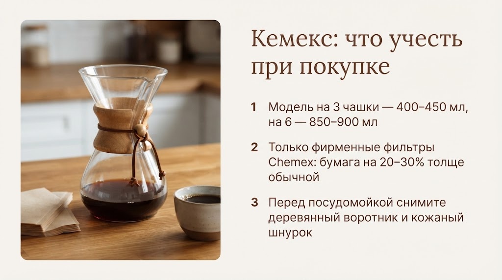 Кемекс: что учесть при покупке